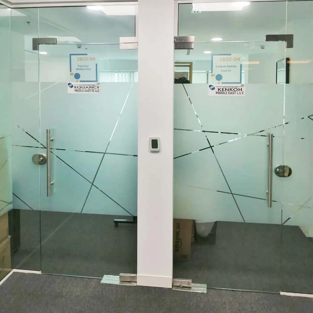 Frosted Glass Sticker